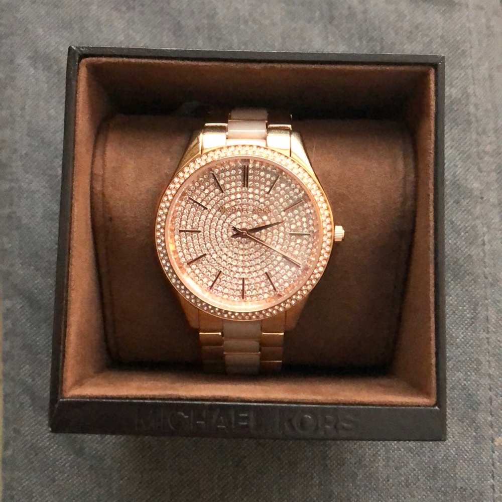 Rose gold Michael Kors Watch